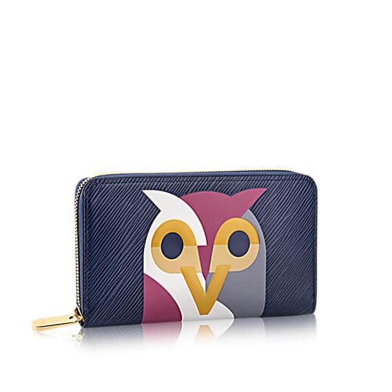 Unique Louis Vuitton Monogram Lovely Birds Owl Card Holder