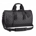 Louis Vuitton Monogram Eclipse Keepall Voyager Bag