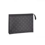 Louis Vuitton Monogram Eclipse Pochette Voyage Bag