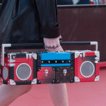 Louis Vuitton Red/Black Petite Malle Boombox Bag 2 - Cruise 2017