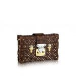 Louis Vuitton Studded Monogram Canvas Petite Malle Bag