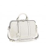 Louis Vuitton White Perforated SC PM Bag