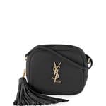 Saint Laurent Dark Anthracite Monogram Blogger Crossbody Bag