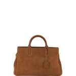 Saint Laurent Light Ocre Suede Rive Gauche Cabas Bag