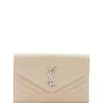 Saint Laurent Pale Blush Monogram Matelasse Shoulder Bag