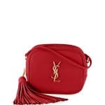 Saint Laurent Red Monogram Blogger Crossbody Bag