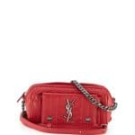 Saint Laurent Red Rider East-West Roll Camera Bag