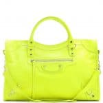 Balenciaga Juane Fluo Classic City Bag