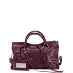 Balenciaga Violet Prune Classic City Bag
