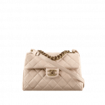 Chanel Beige Trapezio Small Flap Bag