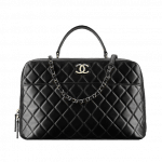 Chanel Black Trendy CC Bowling Bag