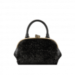 Chanel Black/Gold Orylag:Calfskin Retro Donna Bowling Bag