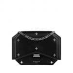 Givenchy Black Embellished with Metal Crosses Bow-Cut Mini Bag