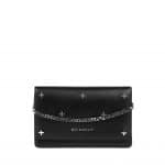 Givenchy Black Embellished with Metal Crosses Chain Wallet Bag