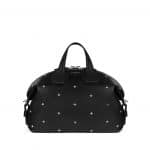 Givenchy Black Embellished with Metal Crosses Nightingale Medium Bag