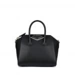 Givenchy Black Mini Antigona Bag with Metal Details