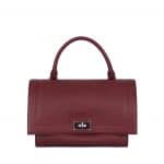 Givenchy Burgundy Small Shark Bag