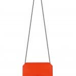 Givenchy Orange Bow-Cut Crossbody with Chain Bag