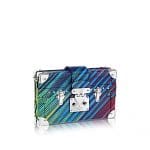 Louis Vuitton Blue Multicolor Epi Petite Malle Bag