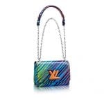 Louis Vuitton Blue Multicolor Epi Twist MM Bag