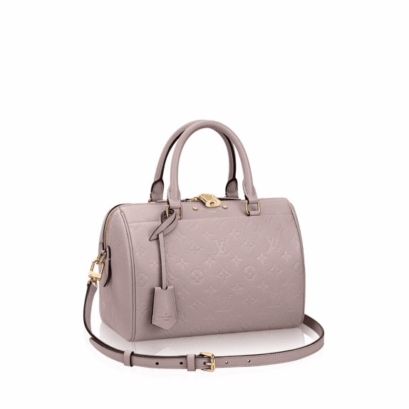 New Design for the Louis Vuitton Monogram Empreinte Speedy Bag for 2016 | Spotted Fashion