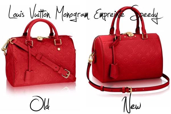 Comparison Between the New and Old Louis Vuitton Speedy Bag - Spotted  Fashion