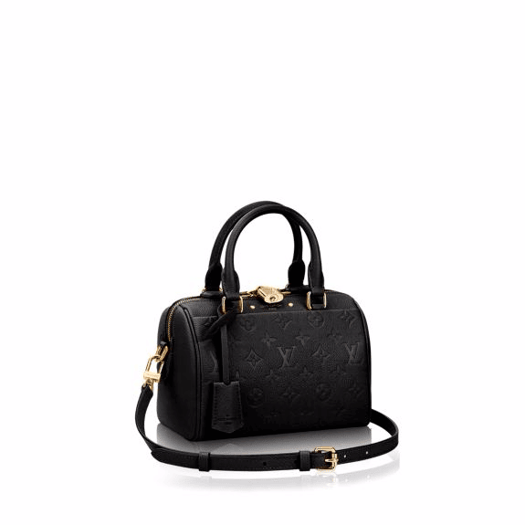 Louis Vuitton Cherry Monogram Empreinte Leather Speedy 25 Bandouliere Bag
