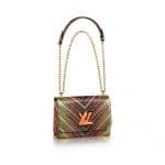 Louis Vuitton Red Multicolor Epi Twist MM Bag