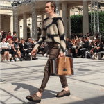 Louis Vuitton Tan Shearling Mini Trunk Bag - Spring 2017