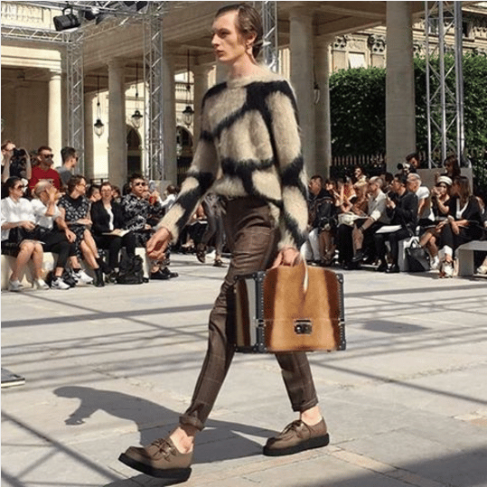 Louis Vuitton Fall 2007 Runway Shearling Thunder Bag · INTO