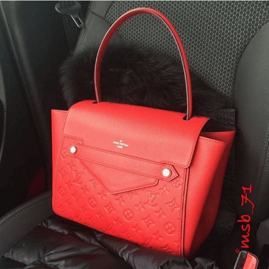 NEW LOUIS VUITTON TROCADERO LEATHER MONOGRAM DUNE BAG FOOTPRINT