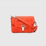 Proenza Schouler Orange Pepper PS1 Mini Crossbody Bag