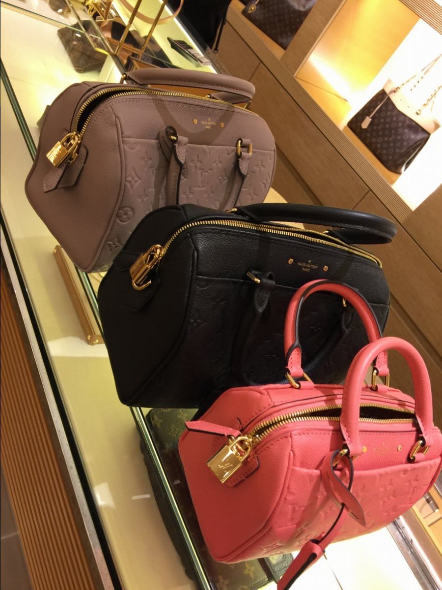 New Design for the Louis Vuitton Monogram Empreinte Speedy Bag for 2016 -  Spotted Fashion