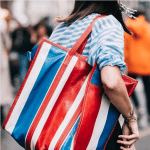 Balenciaga Blue/Red Bazar Shopper M Bag 2