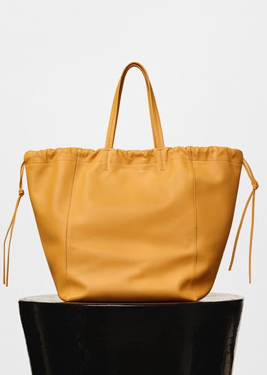 Celine Daffodil Smooth Calfskin Large Coulisse Shoulder Bag