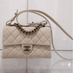 Chanel Beige Small Trapezio Bag