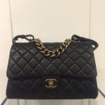 Chanel Black Large Trapezio Bag