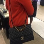 Chanel Black Large Trapezio Bag 2