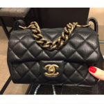 Chanel Black Mini Trapezio Bag
