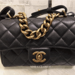 Chanel Black Mini Trapezio Bag 2