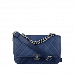 Chanel Blue Daily Carry Medium Messenger Bag