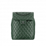 Chanel Dark Green Urban Spirit Small Backpack Bag