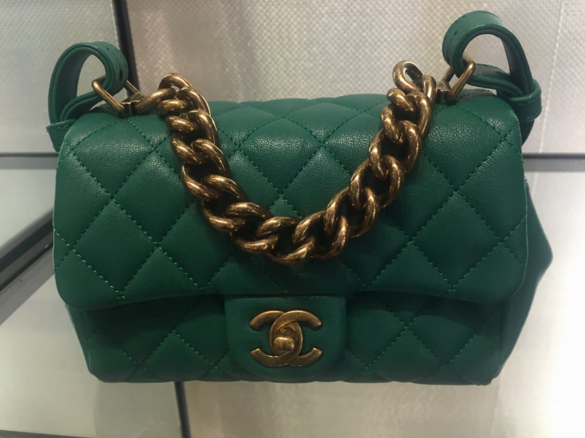 CHANEL Green Bags & Handbags for Women