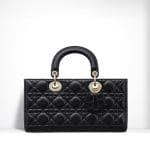 Dior Black Lambskin Runway Bag