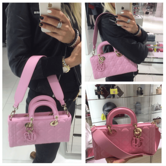 lady dior east west bag