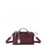 Fendi Burgundy Leathe/Snakeskin By The Way Small Bag