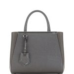 Fendi Dark Gray 2Jours Petite Bag