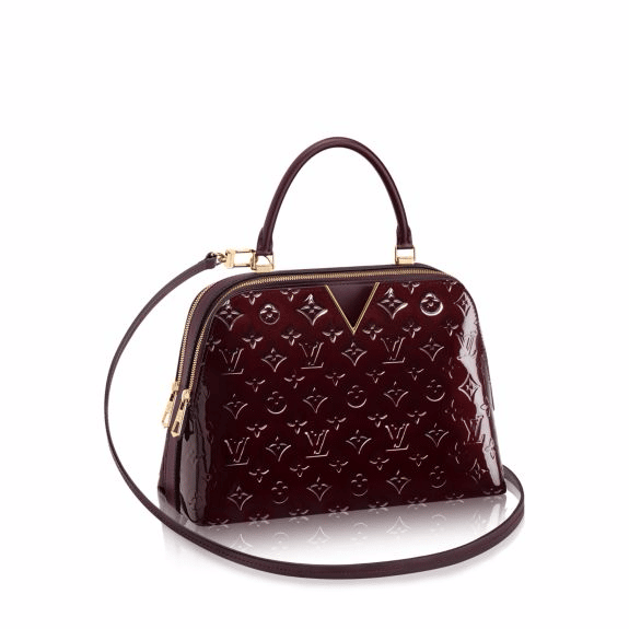 Louis Vuitton Amarante Monogram Vernis Melrose Avenue Bag