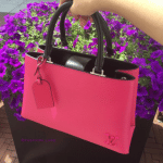 Louis Vuitton Hot Pink/Black Epi Kleber PM Bag 2