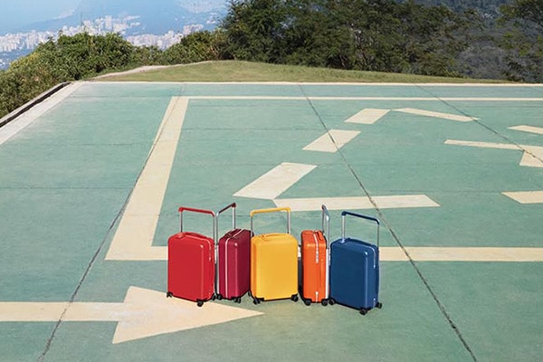 Horizon 55 Carry-On Suitcase Monogram Empreinte Leather - Travel M46115